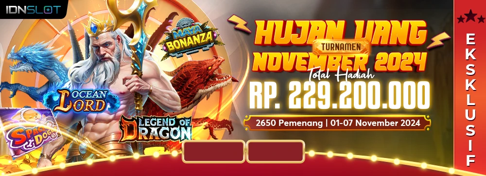 Turnamen Hujan Uang November 2024